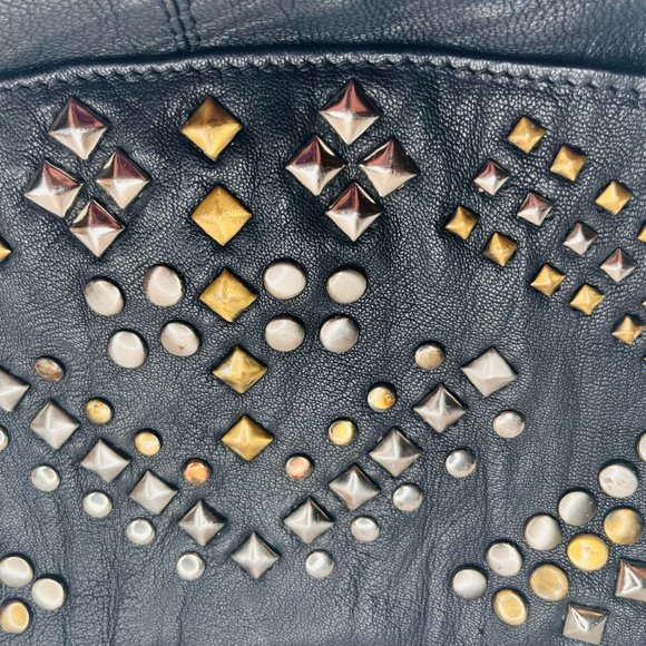 Black Leather Purse - Picture 2 of 5